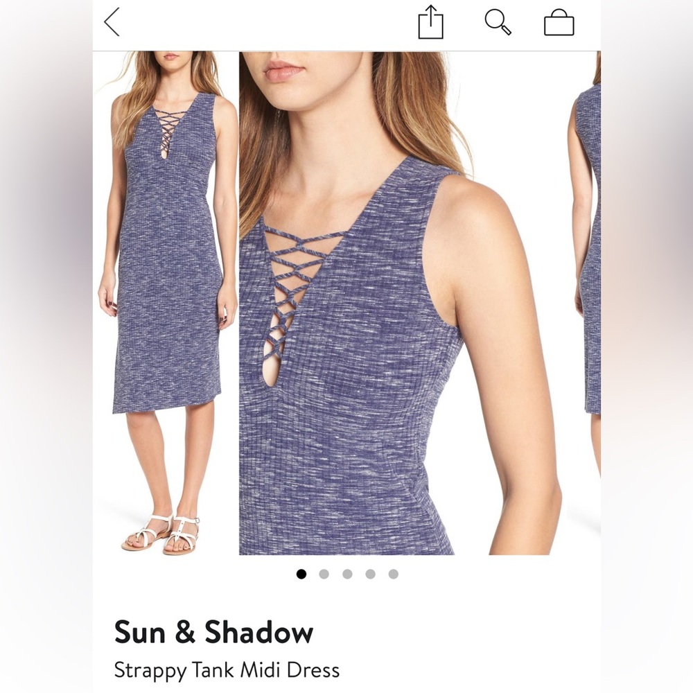Sun and shadow dress